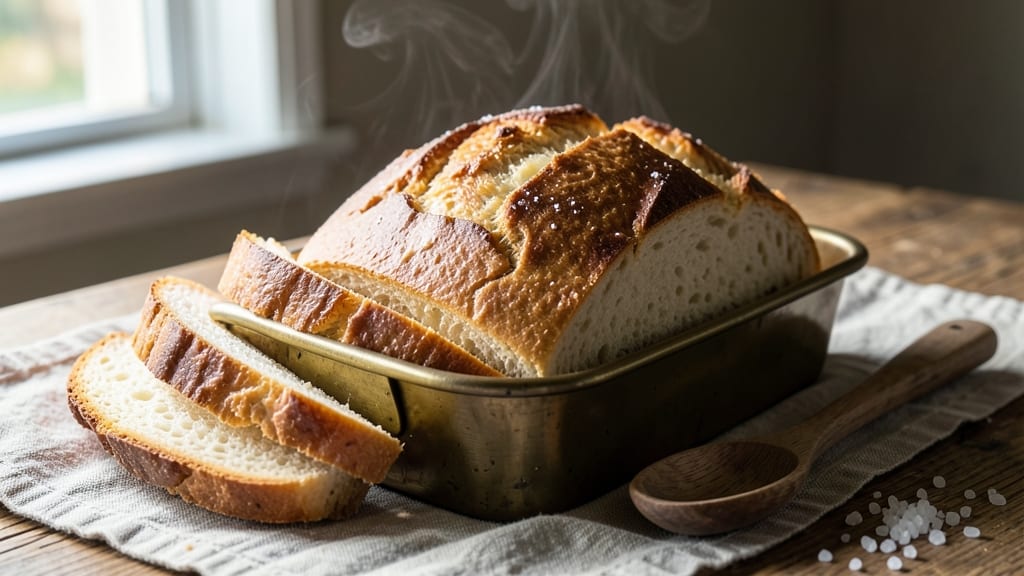 Amish White Bread Recipe for Bread Maker: Pillowy Softness With Crusty Golden Crunch