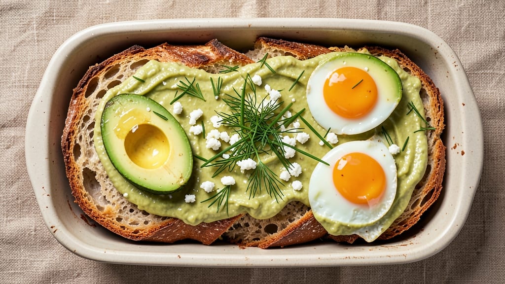 Avocado Cheese Egg Bread Recipe: Fluffy Layers With Savory Herb Crunch