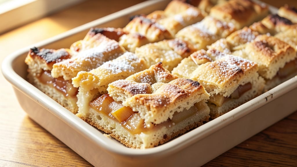Apple Crisp Shortbread Bars Recipe: Buttery Crisp Edges and Spiced Apple Filling