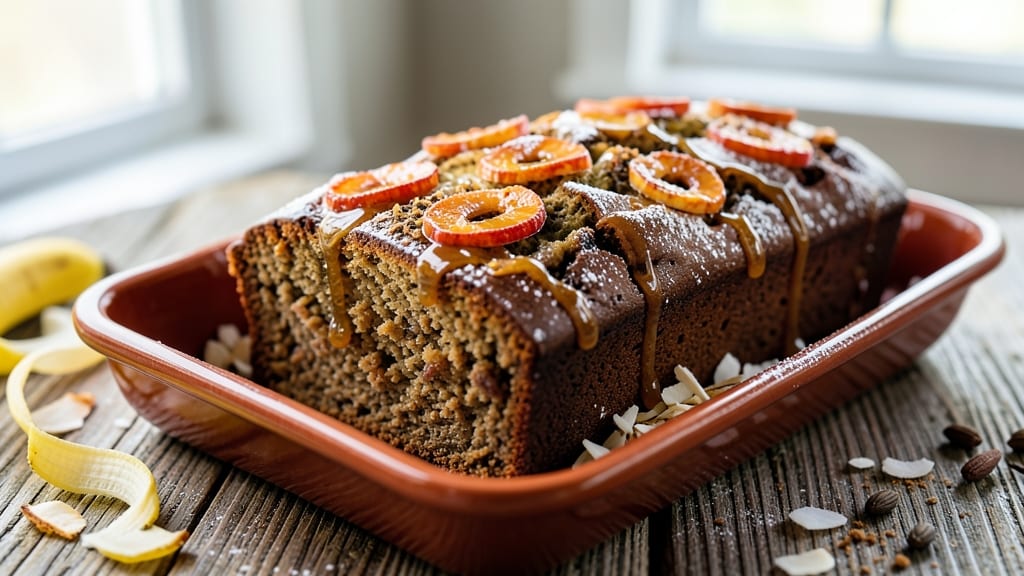African Banana Bread Recipe: Spiced Plantain Swirls With Moist Crumb