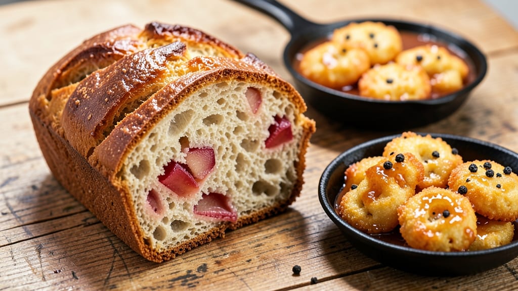 Apple Fritter Yeast Bread Recipe: Deep-Fried Apple Swirls With Cinnamon Sugar Crunch