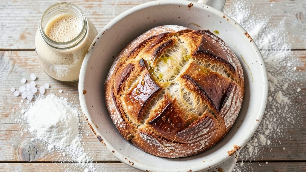 Authentic Crusty Italian Bread Recipe: Sourdough-Style Crisp in 24 Hours