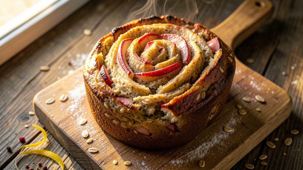 Apple Oatmeal Bread Machine Recipe: Soft Crust With Apple-Cinnamon Swirls