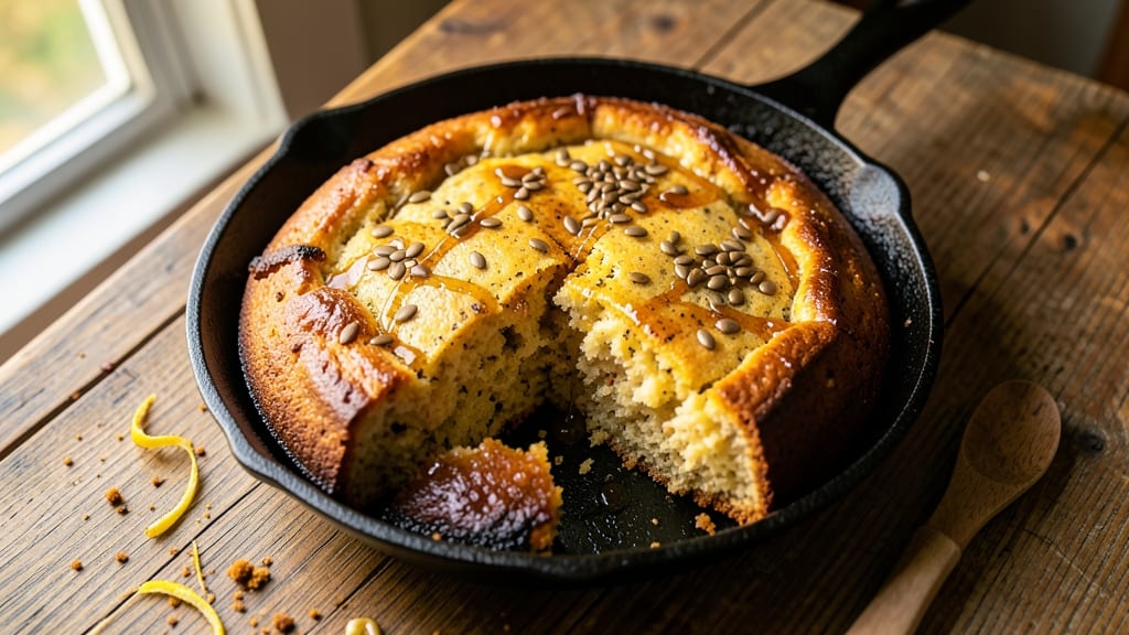 Ayesha Curry Cast Iron Cornbread Recipe: Spiced Crust and Foil-Sealed Juiciness
