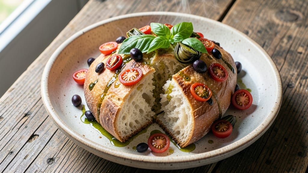 Antipasto Bread Recipe: Olive Oil and Herb-Infused Crusty Bites