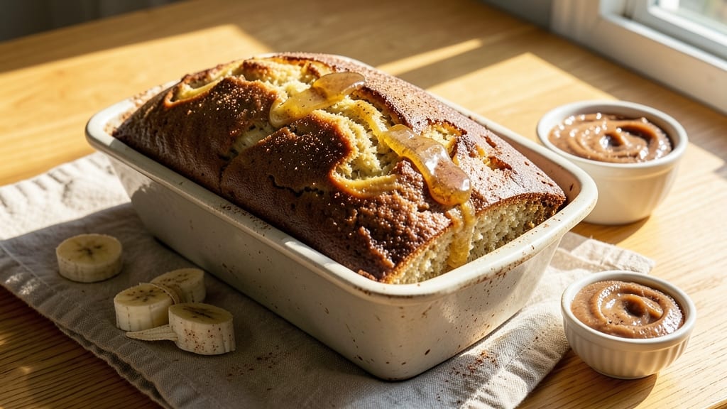 Apple Butter Banana Bread Recipe: Spiced Moistness With Warm Apple-Cinnamon Swirls