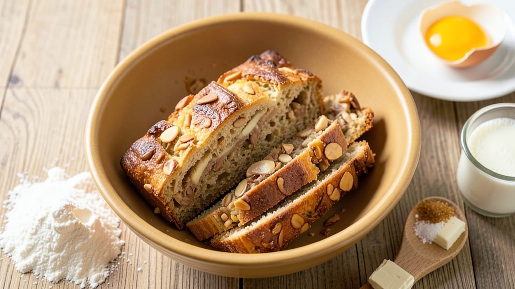 Almond Bread Recipe With Yeast: Nutty Swirls and Crispy Crust Magic