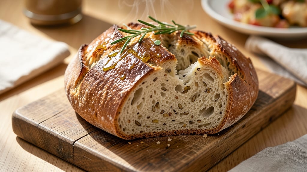 Arabic Barley Bread Recipe: Warm Spice and Crusty Crunch in Minutes