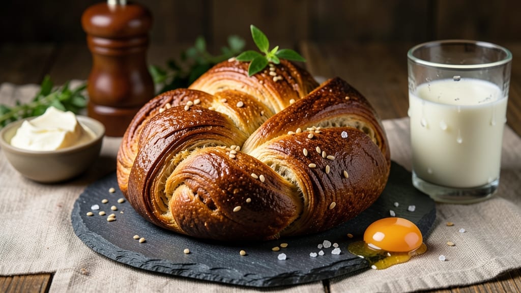 8 Plait Bread Recipe: Braided Beauty With Pillowy Softness
