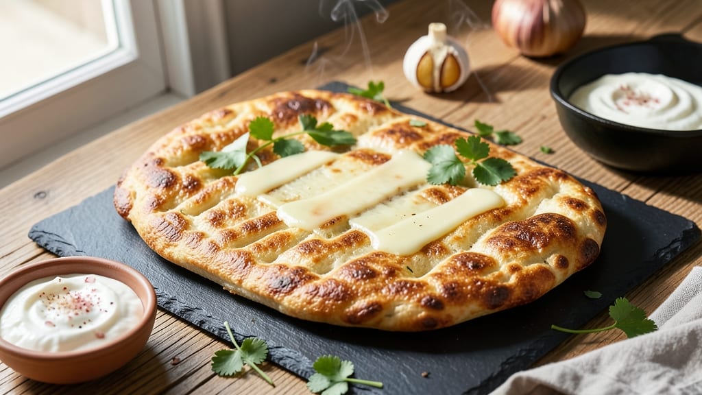 Air Fryer Naan Bread Recipe: Flaky Layers and Buttery Softness