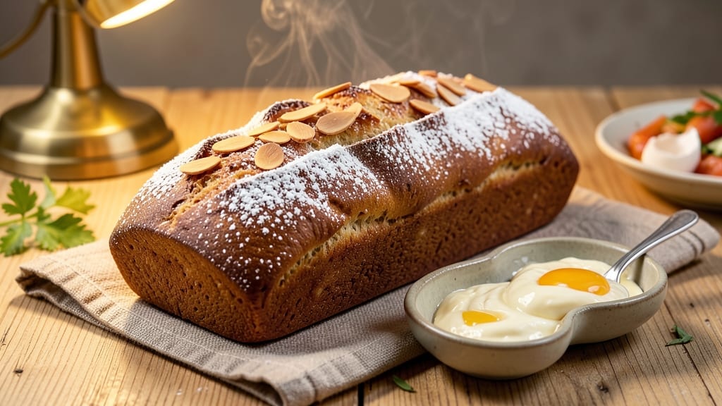 Almond Cream Bread Recipe: Fluffy Layers With Vanilla-Infused Sweetness