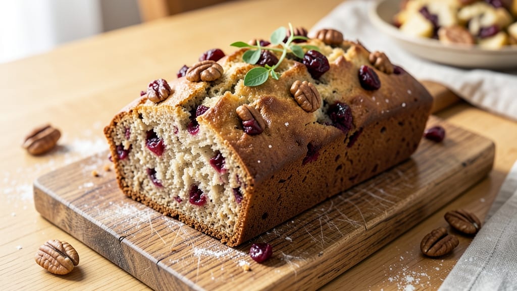 Artisan Cranberry Walnut Bread Recipe: Sweet-Tart Bites With Nutty Crunch