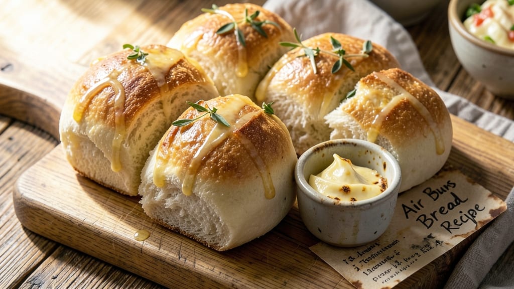 Air Fryer Buns Bread Recipe: Crispy Golden Bites With Pillowy Centers