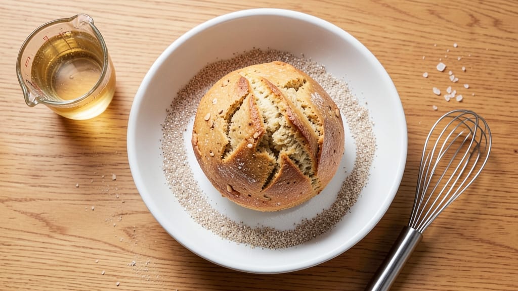 90-Second Keto Almond Flour Bread Recipe: Microwave Crisp in a Flash