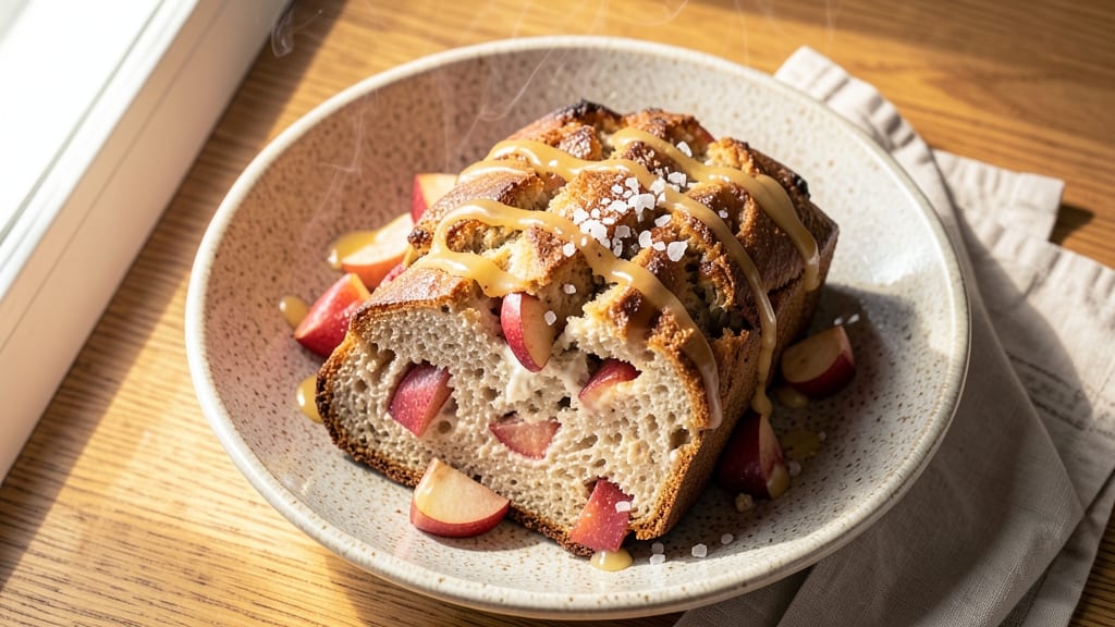 Apple Bread With Yogurt Recipe: Moist Crumb and Apple-Cinnamon Swirls