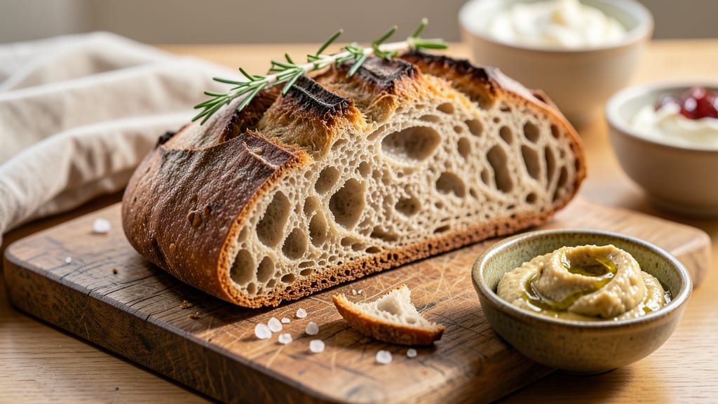 Artisan Bread at Home Recipe: No-Knead Crust With Tangy Sourdough Depth
