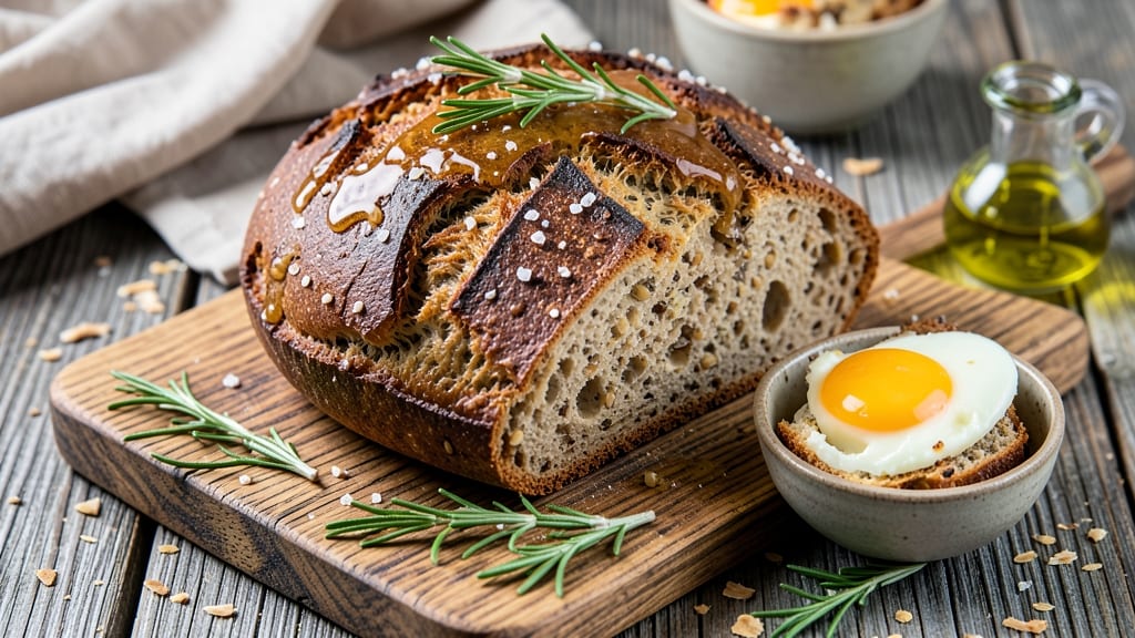 Artisan Whole Wheat Sourdough Bread Recipe: Crusty Crumb with Nutty Depth