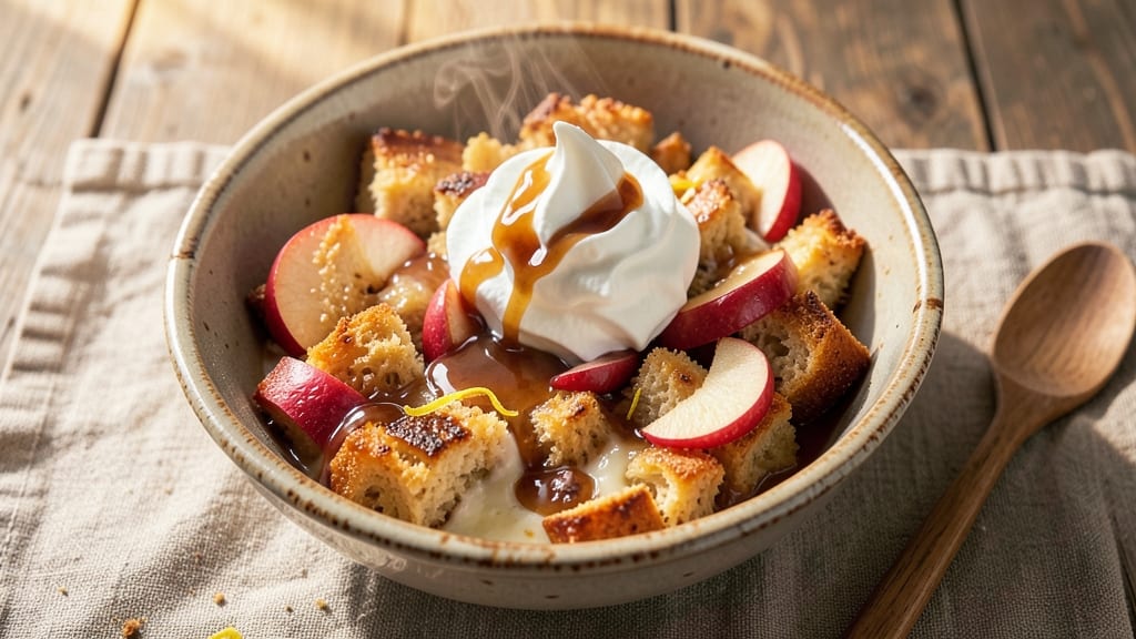 Apple Cider Bread Pudding Recipe: Warm Spice Infusion With Caramelized Apples