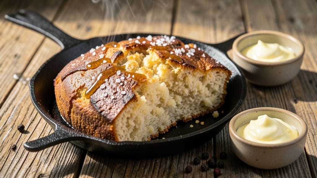 Amish Cornbread Recipe: Buttery Crust and Crumbly Texture