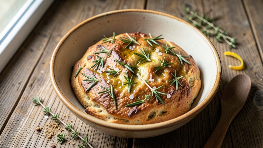 Artisan Bread With Herbs Recipe: Fragrant Herb-Infused Loaf in 24 Hours