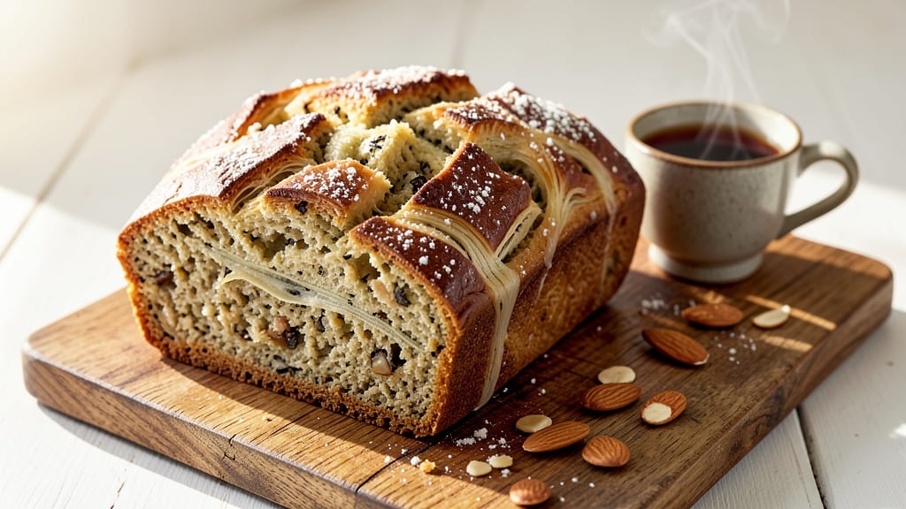 Almond Tea Bread Recipe: Moist Crumb With Nutty Sweetness in Every Slice