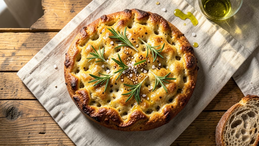 Almond Flour Focaccia Bread Recipe: Gluten-Free Crust With Olive Oil Richness