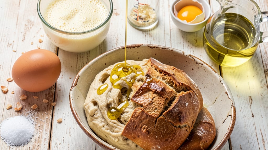 Authentic Rustic Italian Bread Recipe: Crusty Gold Crunch With Foil-Sealed Juice Lock