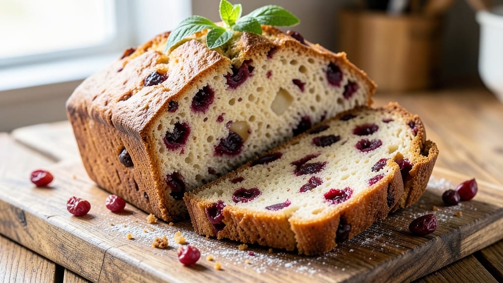 Apple Cranberry Bread Recipe With Dried Cranberries: Spiced Loaf With Bursting Fruit Every Bite