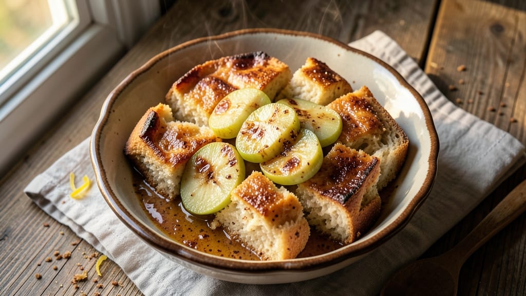 Paula Deen's Apple Bread Pudding Recipe: Spiced Cinnamon Crunch with Caramelized Apples