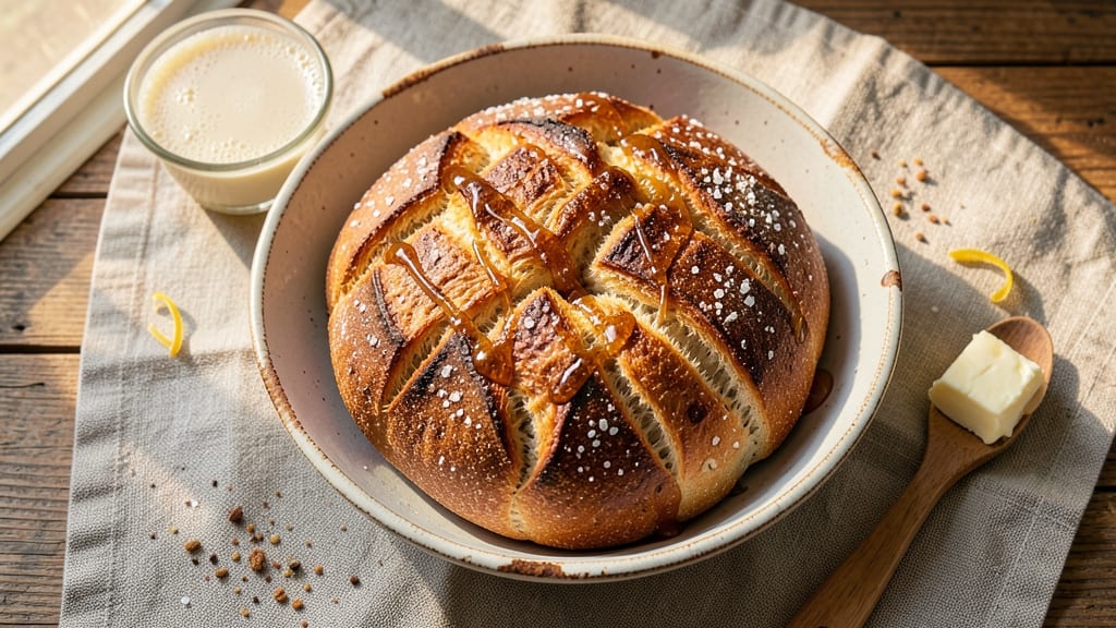 Active Dry Yeast No-Knead Bread Recipe: Fluffy Crust With Minimal Effort