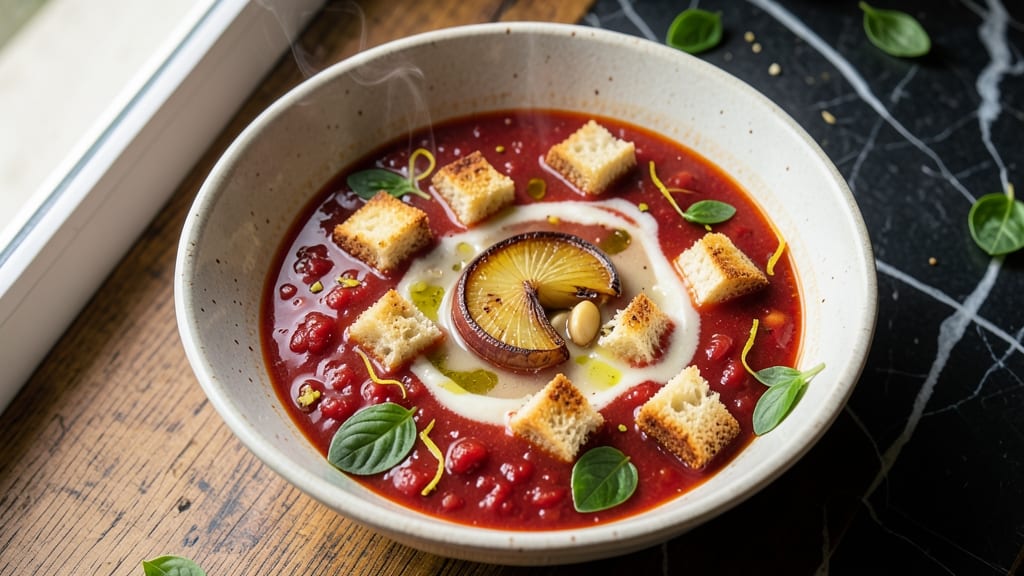 Atlanta Bread Tomato Basil Soup Recipe: Crusty Bread Bowl with Herbed Broth