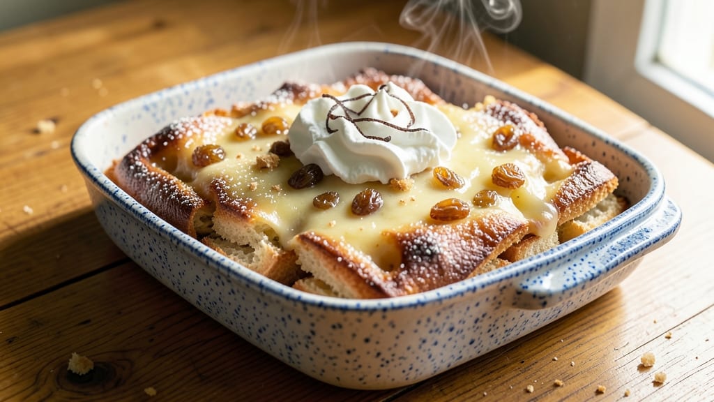 Antigua Bread Pudding Recipe: Rum-Infused Caramel Topping