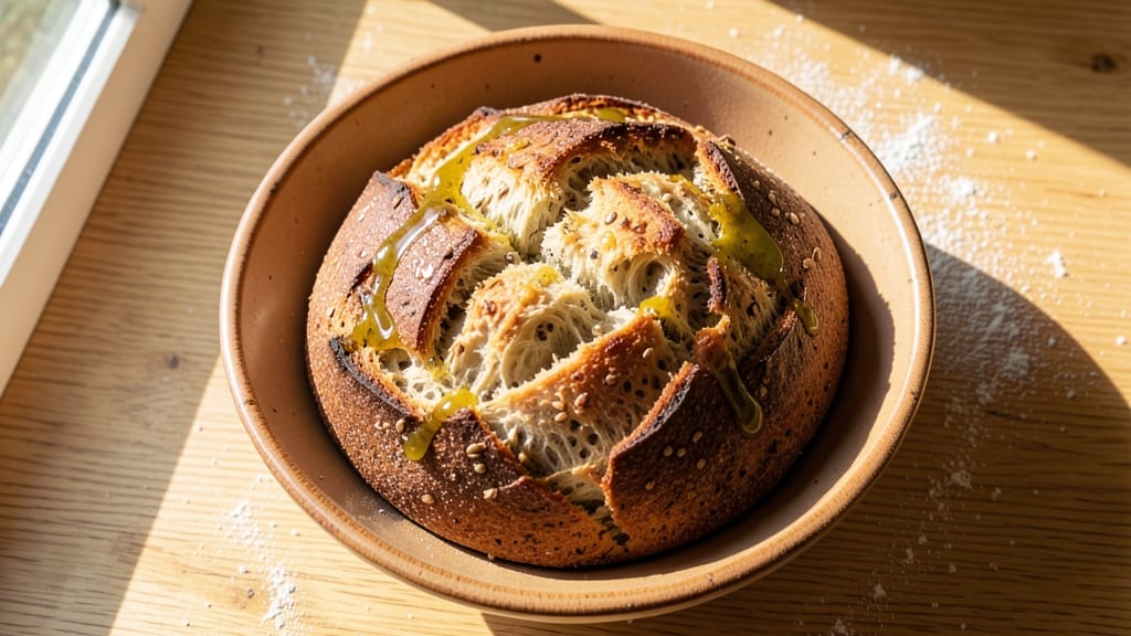 50 Whole Wheat Sourdough Bread Recipe: Crusty Crunch With Nutty Depth