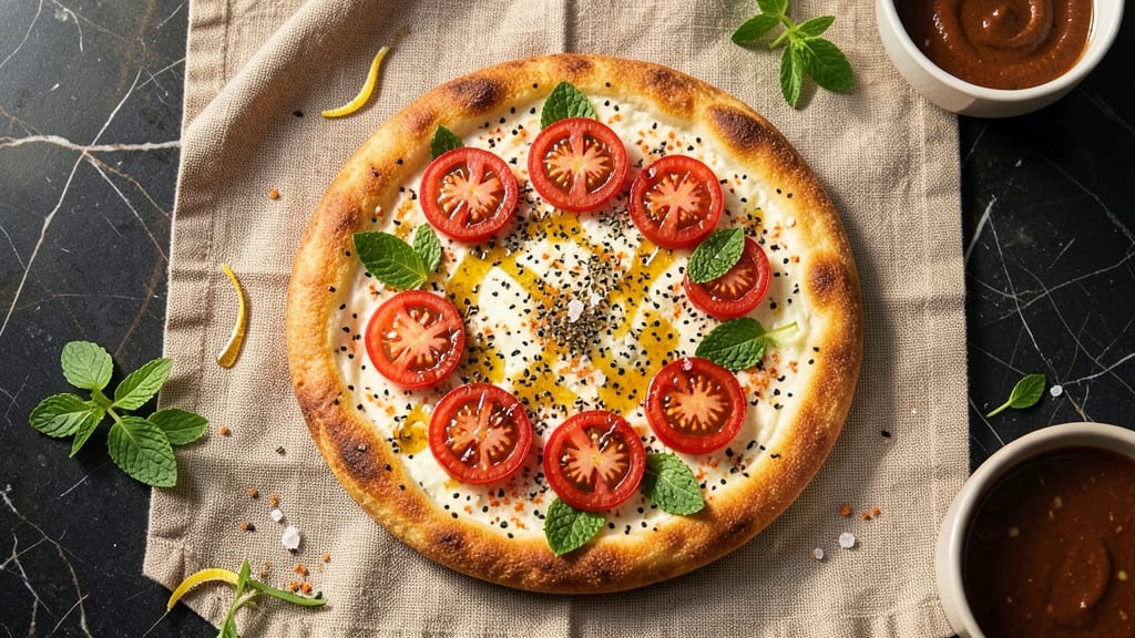 Air Fryer Cottage Cheese Flatbread Recipe: Crispy Za’atar Crust With Foil-Sealed Cheese Pull
