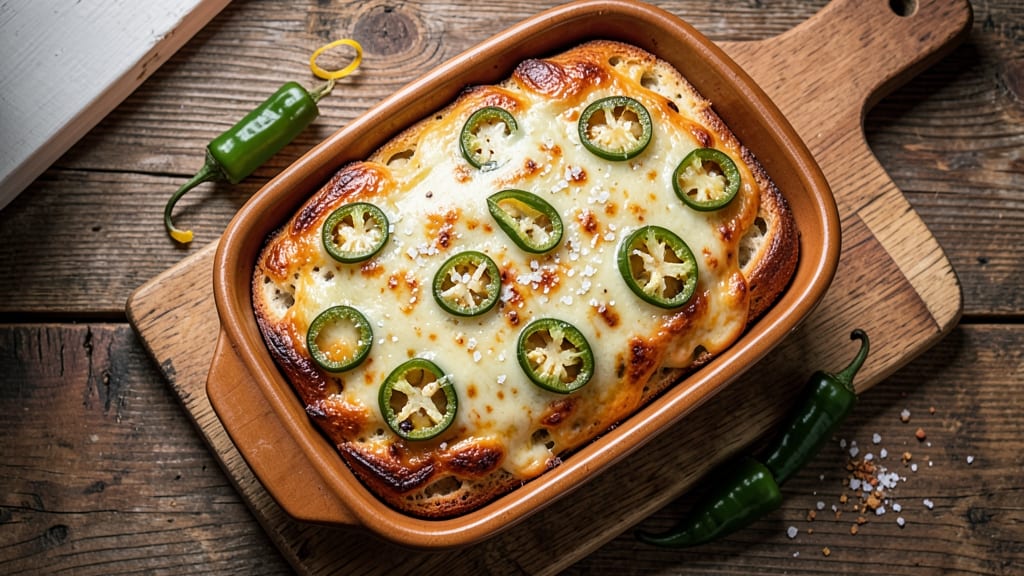 Artisan Jalapeño Cheese Bread Recipe: Crispy Tortilla Crunch With Melted Peppery Cheese
