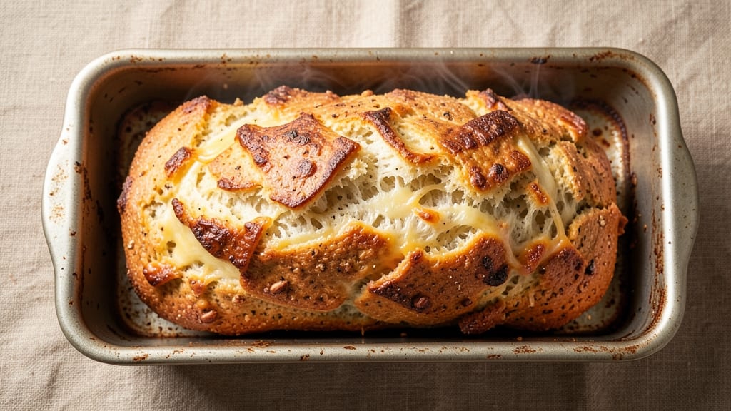 Almond Flour Cheese Bread Recipe: Nutty-Gold Crust With Foil-Sealed Gooeyness