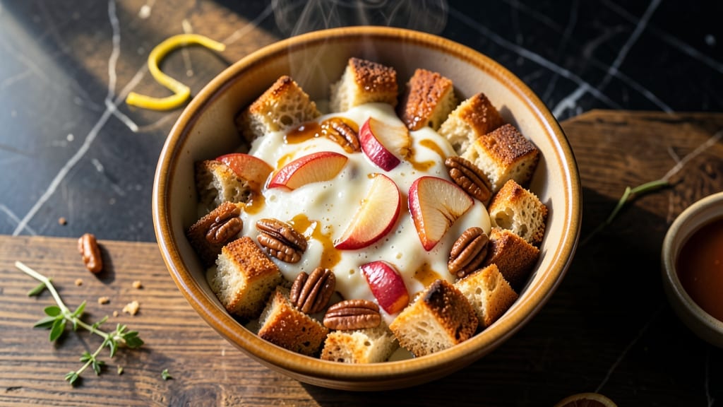 Apple Pecan Bread Pudding Recipe: Warm Spice and Crunch in Every Forkful