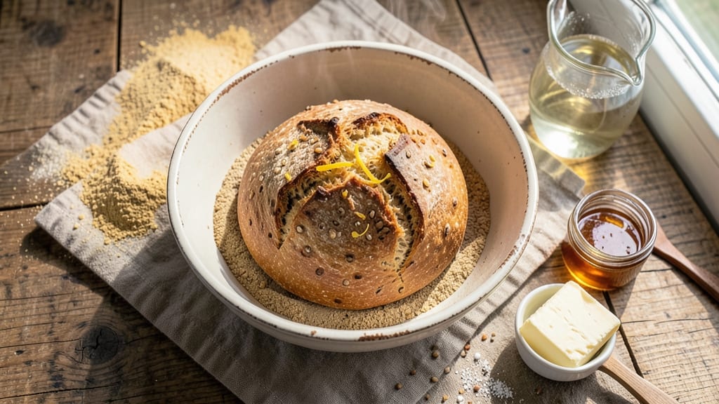 All Wheat Bread Recipe: No-Knead Crust With Artisan Depth