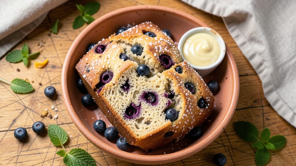 Amish Blueberry Bread Recipe By Daughter: Warm Spice Swirls and Juicy Berries in Every Slice