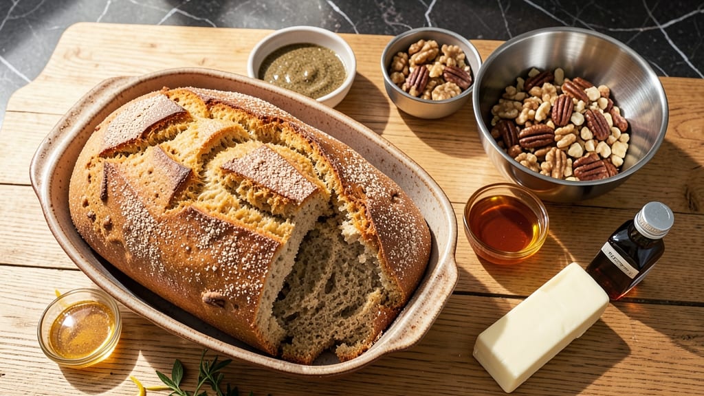 Almond Flour Nut Bread Recipe: Light and Airy Loaf Without Yeast