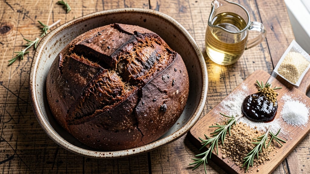 Authentic German Pumpernickel Bread Recipe: Dark Rye Depth With Crusty Crunch