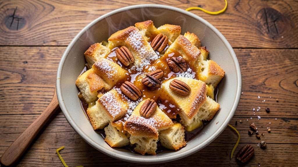 Acme Oyster House Bread Pudding Recipe: Bourbon-Infused Crunch and Creamy Layers