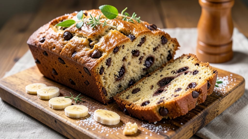 Amazing Chocolate Chip Banana Bread Recipe: Moist Crumb With Fudgy Swirls