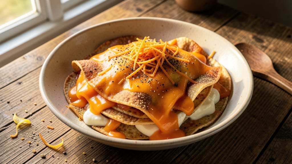Atomic Bread Recipe: Crispy Tortilla Layers Locking in Creamy Cheese