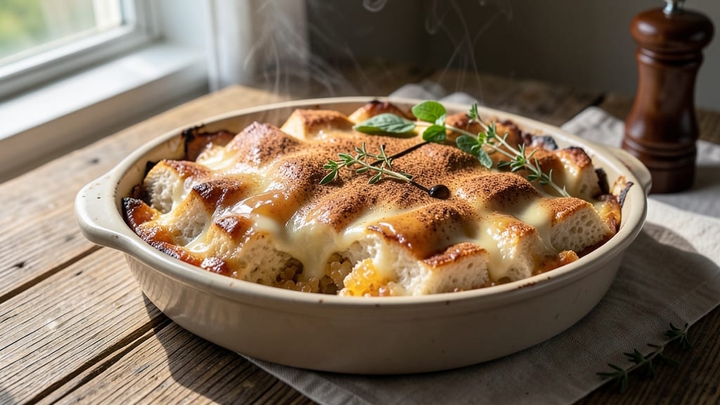 Authentic Bread Pudding Recipe: Vanilla-Infused Comfort With Crispy Top