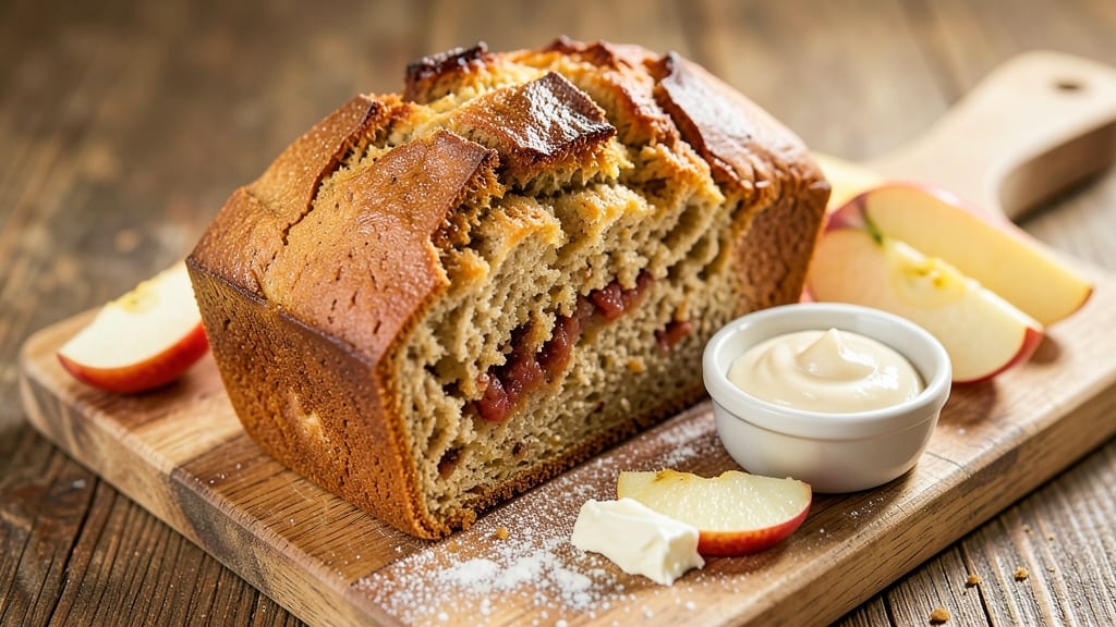 Apple Spice Bread Recipe With Applesauce: Warm Cinnamon Swirls and Moist Crumb