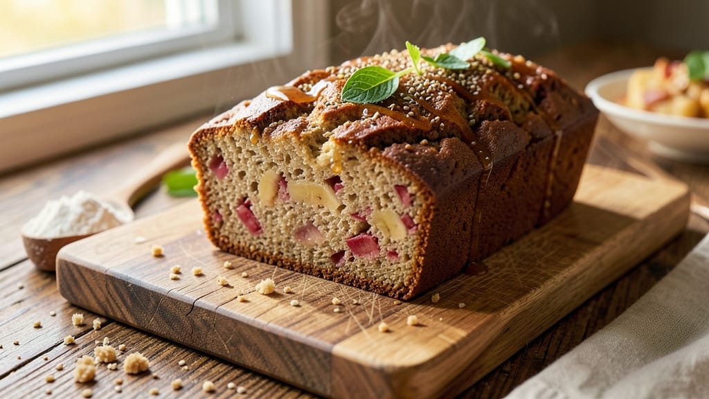 Apple Banana Bread Recipe Healthy: Moist Whole-Grain Loaf Without Refined Sugar