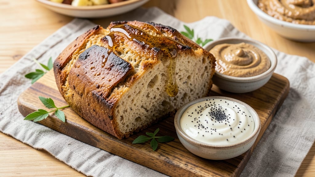Armenian Tahini Bread Recipe: Nutty Sesame Crust With Foil-Sealed Softness