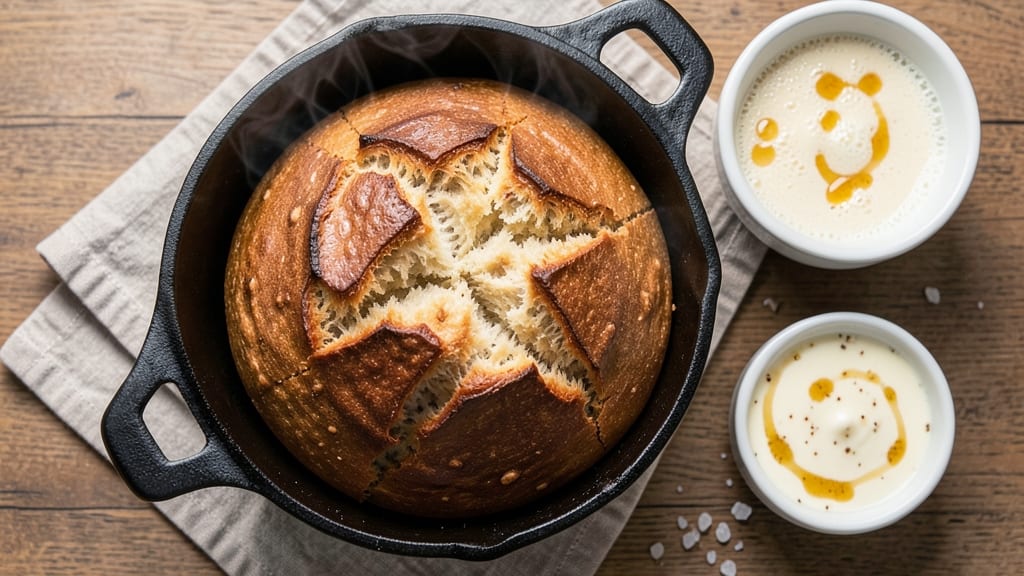 7-Quart Dutch Oven Bread Recipe: Pillowy Rise With Crusty Golden Crunch
